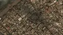 Perdana Menteri Israel Benjamin Netanyahu mengatakan dalam pidatonya pada Senin malam bahwa pasukan negaranya “baru saja memulai” tanggapan mereka. (Satellite image ©2023 Maxar Technologies via AP)