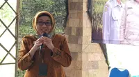 Sekretaris BPPSDMP Kementerian Pertanian Siti Munifah saat peresmian BPP Kostratani Jogoroto di Jombang, Jawa Timur, Minggu (16/8/2020). (Ist)