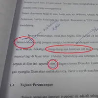 Seorang dosen mengunggah foto makalah mahasiswanya yang bikin pengguna Internet ketawa guling-guling. Seperti apa kekocakannya?