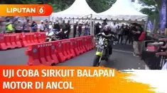 Jelang dimulainya balapan jalanan atau Street Race, sejumlah peserta melakukan uji coba lintasan dan ketahanan kendaraan. Ada 350 peserta dari berbagai komunitas yang terbagi dalam delapan kelas berbeda.