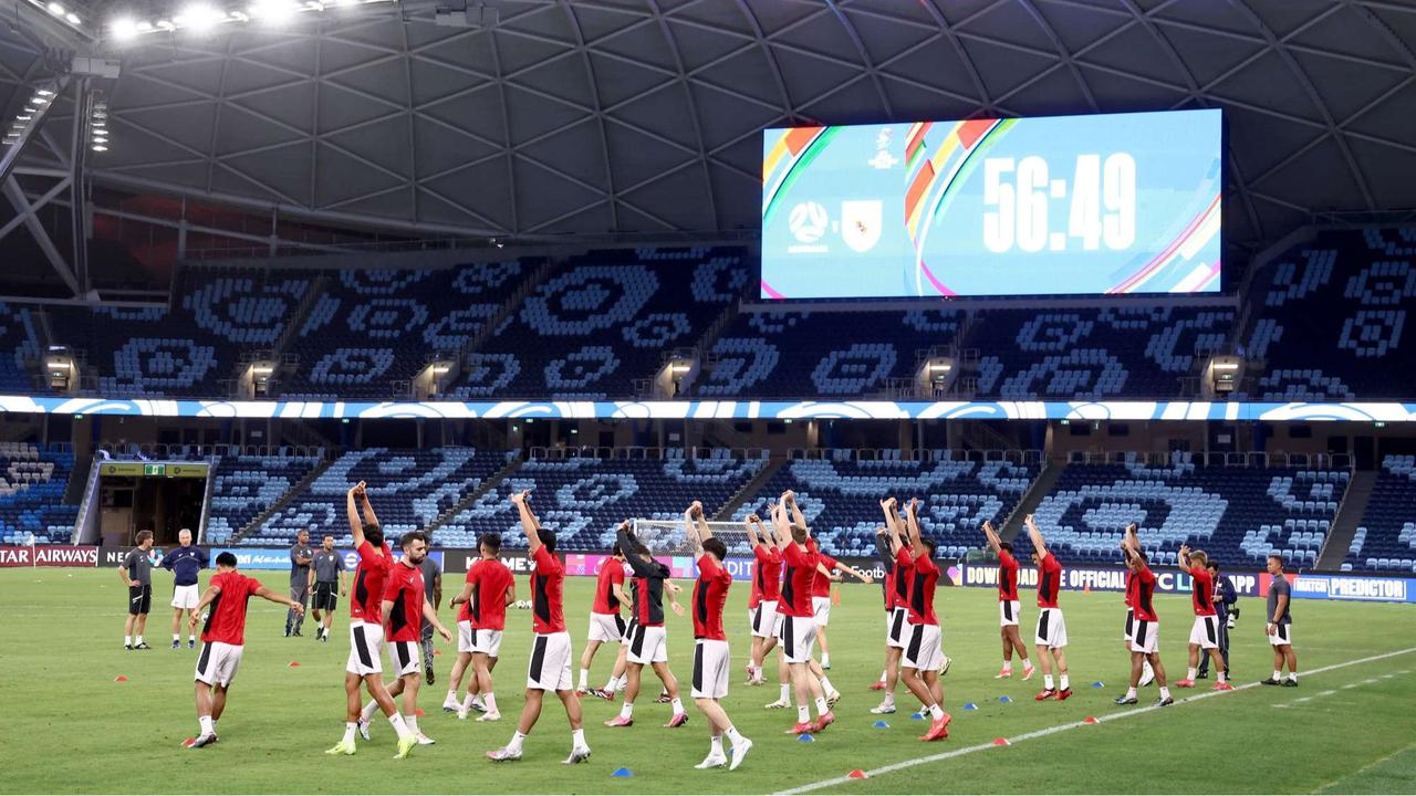 Timnas Indonesia gelar latihan jelang lawan Australia