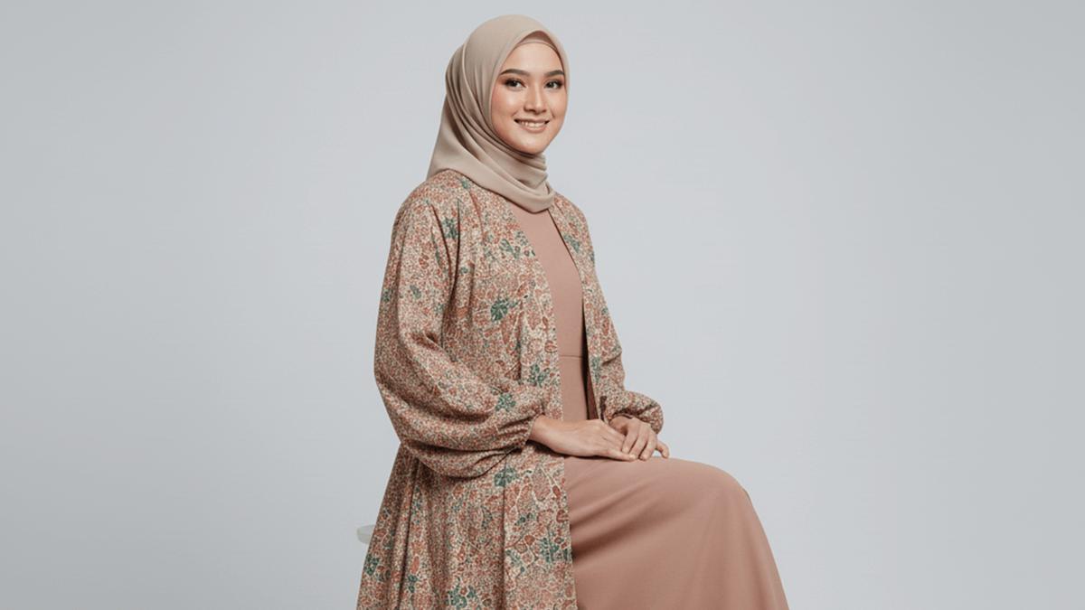 9 Model Gamis Batik Hijab Modern Model Cardy yang Wajib Dimiliki Hijabers Kekinian