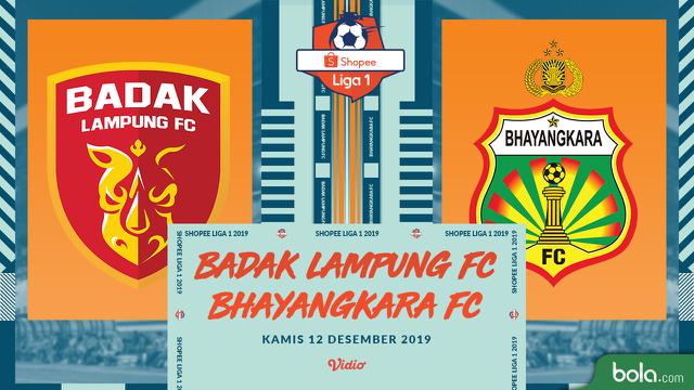 Badak Lampung FC Vs Bhayangkara FC