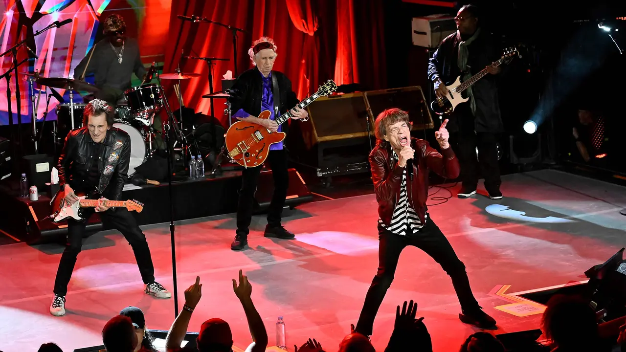 The Rolling Stones saat Peluncuran Album Hackney Diamonds