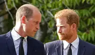 Pangeran William dan Pangeran Harry. (AP Photo/Martin Meissner)