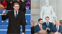 6 Potret Barron Trump yang Bikin Salfok di Pelantikan Donald Trump Presiden ke-47 AS