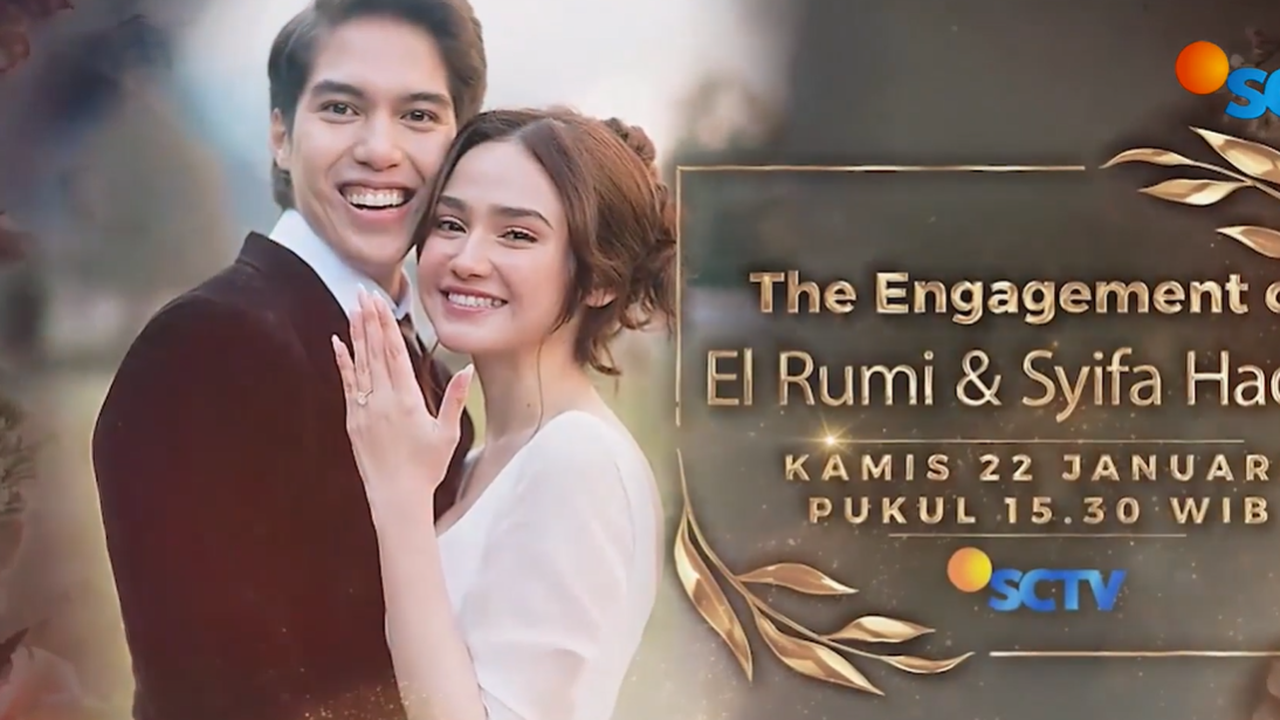 Syifa Hadju - El Rumi Gelar Lamaran Resmi, Tayang di SCTV Kamis 22 ...