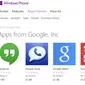 Aplikasi palsu Google di Windows Store (Winbeta)