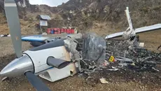 Hasil Olah TKP Pembakaran Pesawat AMA di Papua