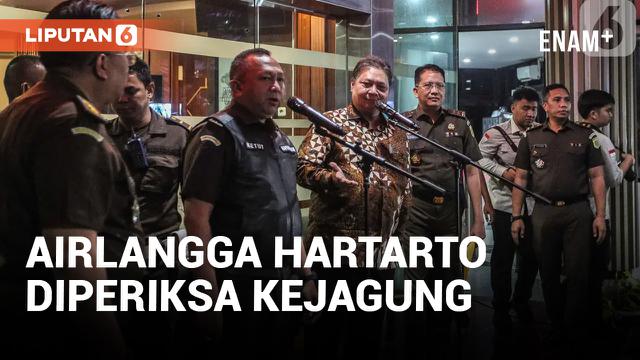 Airlangga Hartarto Diperiksa Kejagung Terkait Kasus Mafia Minyak Goreng