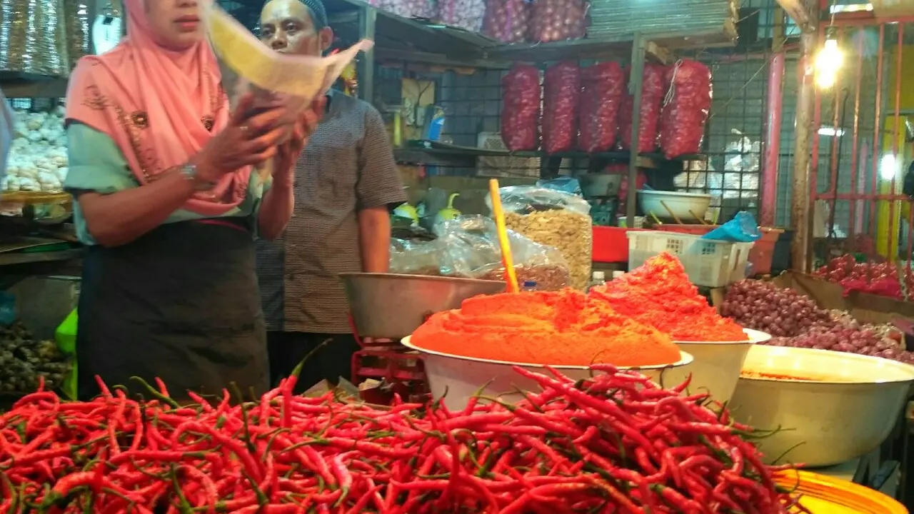 Pasar Tradisional di Padang