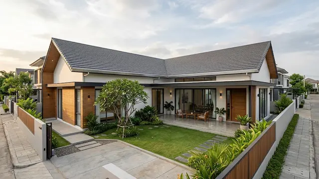Rumah Minimalis 3 Kamar Memanjang