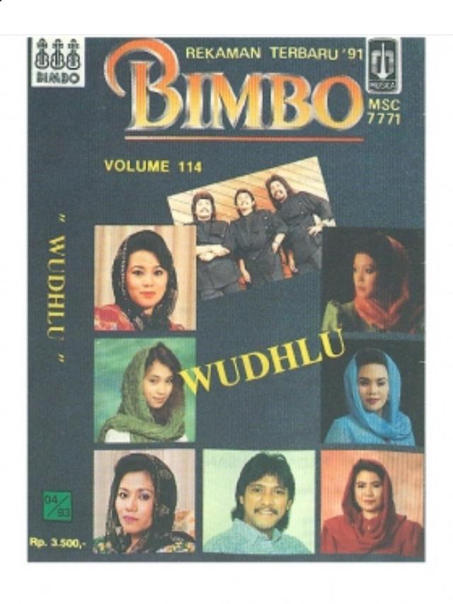 Sampul album Wudhlu dari Bimbo. (Foto: Dok. Musica Studios)