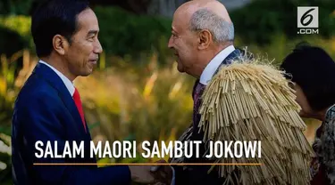 Jokowi berkunjung ke Government House untuk bertemu Gubernur Jenderal Selandia Baru, Sir David Gascoigne.