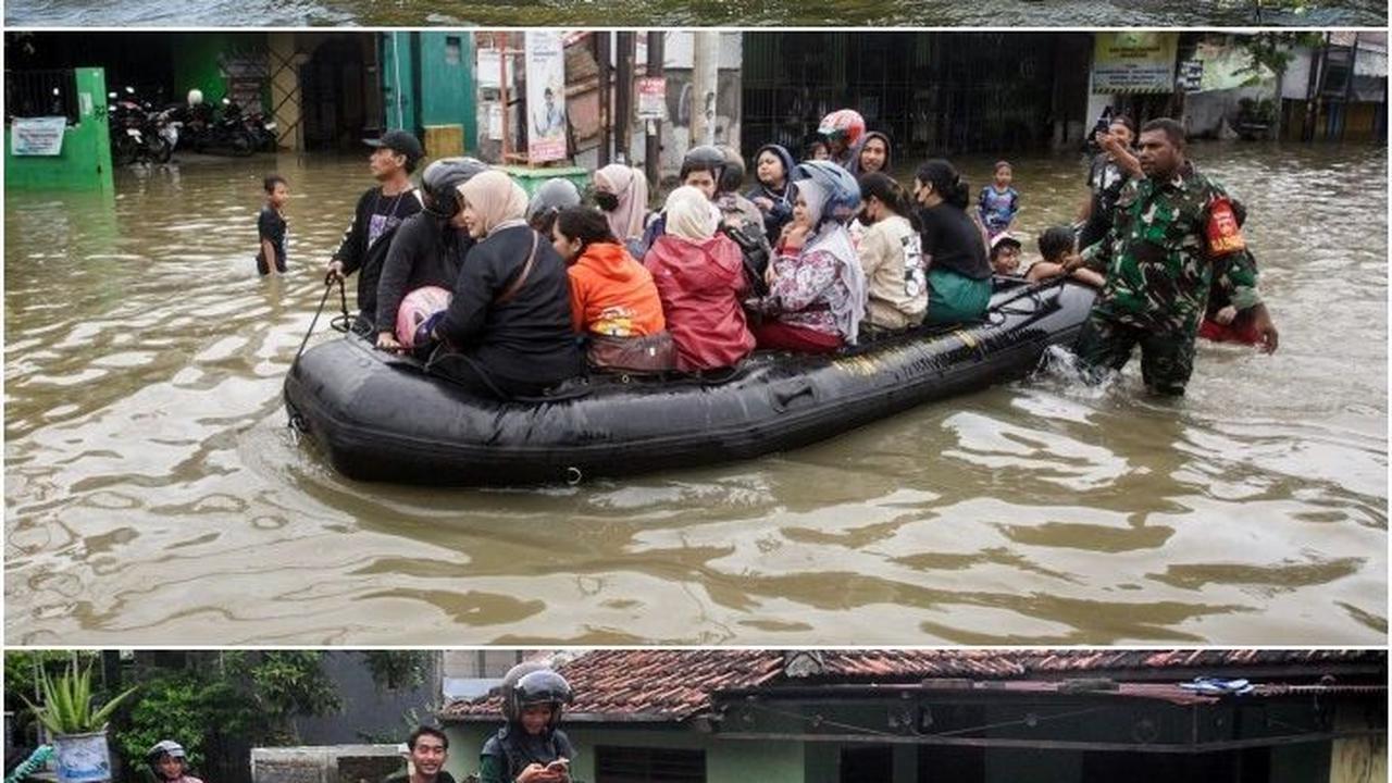 FOTO: Kondisi Banjir Menerjang Jawa Tengah Meluas Lumpuhkan Lalu Lintas Demak-Semarang hingga Jawa Timur