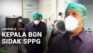 Kepala BGN Sidak Dapur SPPG