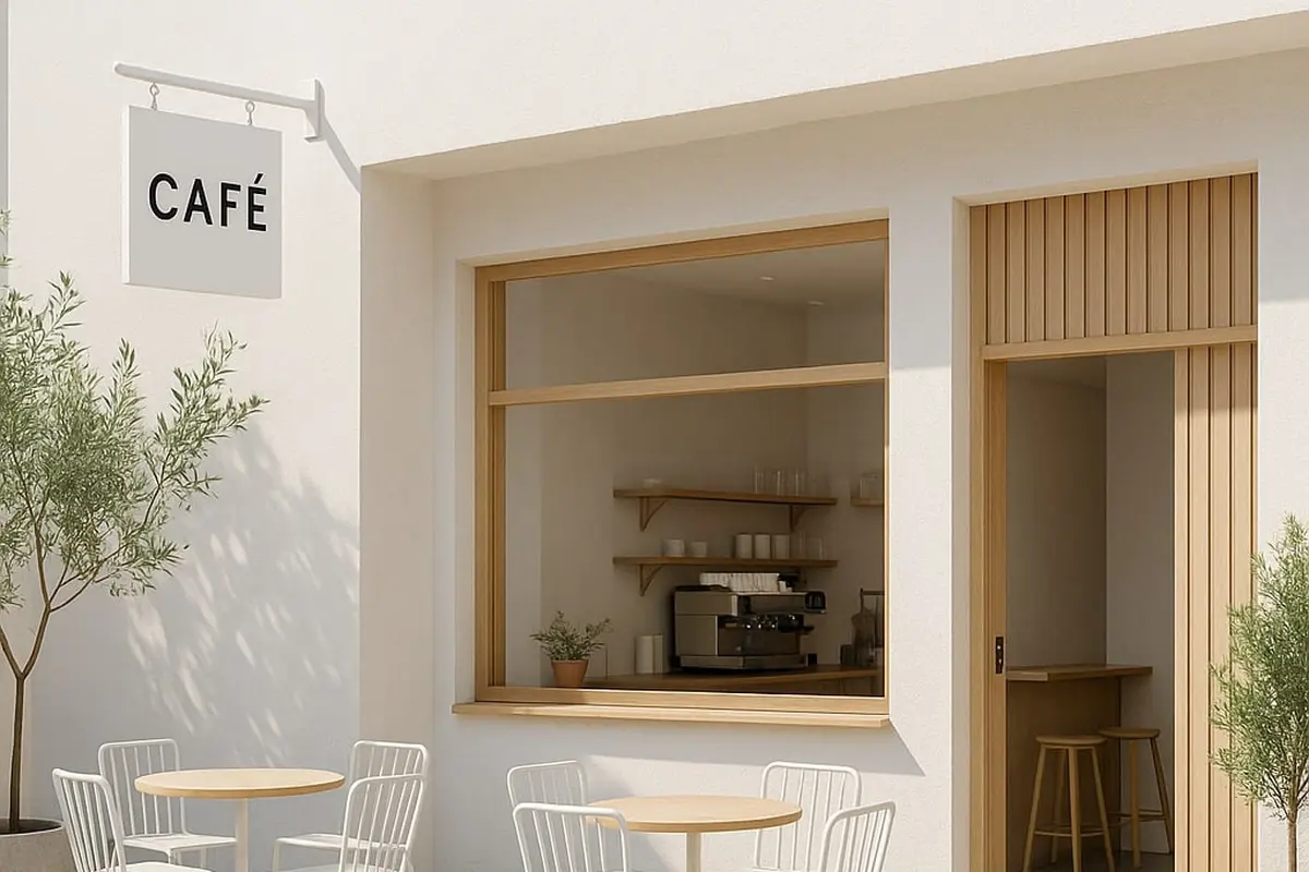 Konsep Cafe Outdoor