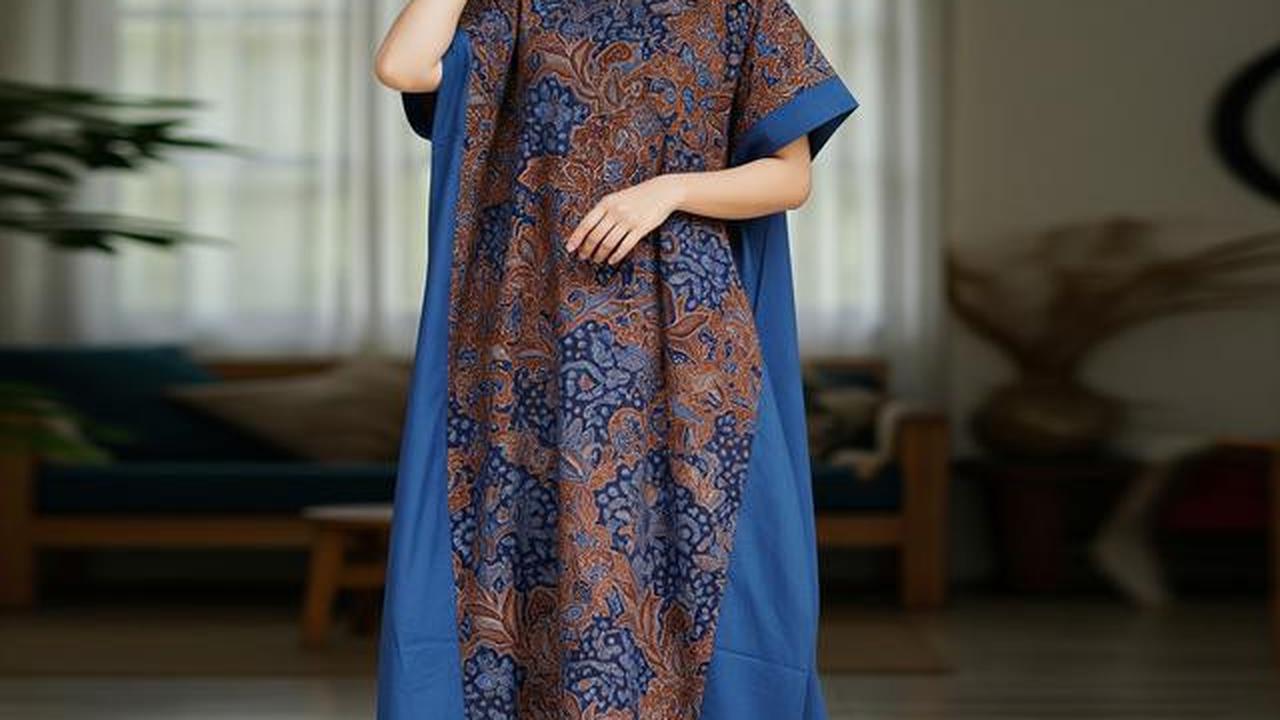 7 Model Daster Batik Kombinasi Polos, Pilihan Tepat untuk Santai di Rumah