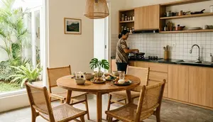 7 Ide Ruang Makan Minimalis yang Menyatu dengan Dapur, Cocok untuk Rumah Kecil