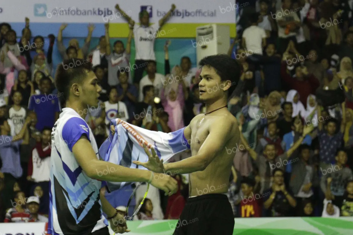 Final Beregu Putra PON XIX Jawa Barat. (Bola.com/Arief Bagus)