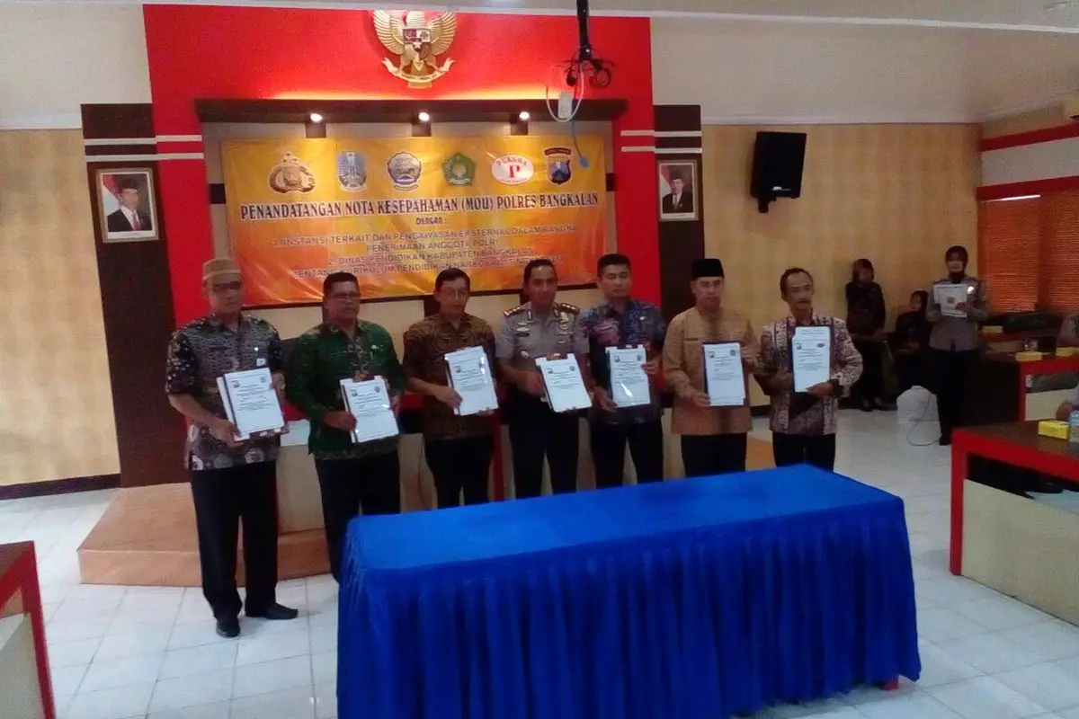 MoU Kurikulum Pendidikan anti Narkoba