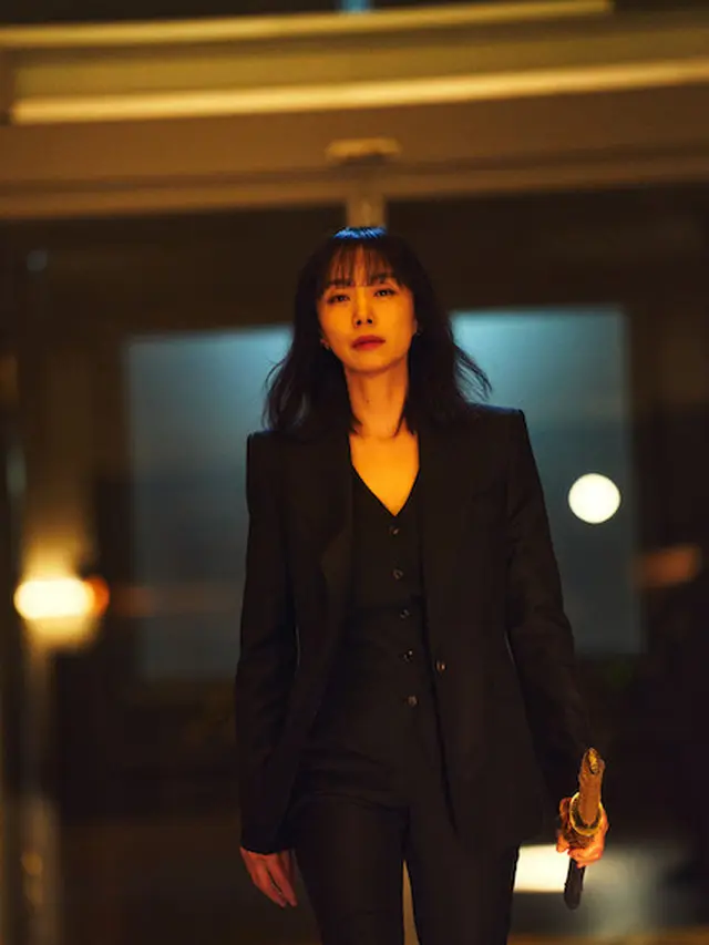 Jeon DO Yeon dalam Kill Boksoon. (No Ju-han/Netflix © 2023)