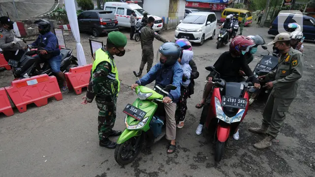 Perbatasan Bogor Cianjur Dijaga 24 Jam dari Pemudik