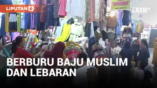 VIDEO: Sambut Ramadan, Warga Semarang Berburu Baju Muslim dan Lebaran di Pasar Johar