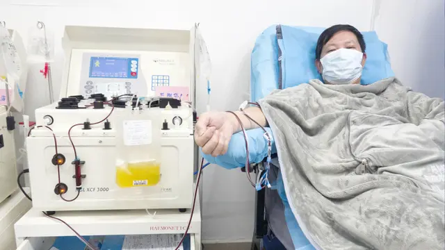 Pulih, Pasien Virus Corona Sumbangkan Plasma Darah