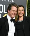 Hugh Grant akhirnya menikah dengan produser televisi asal Swedia, Anna Eberstein. (VALERIE MACON  AFP)