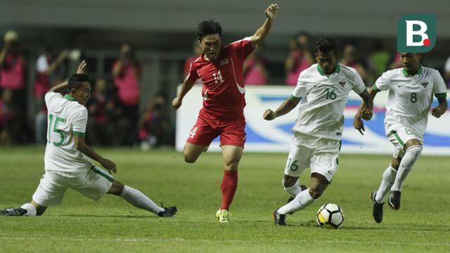 PSSI Anniversary Cup 2018 : Indonesia Vs Korea Utara