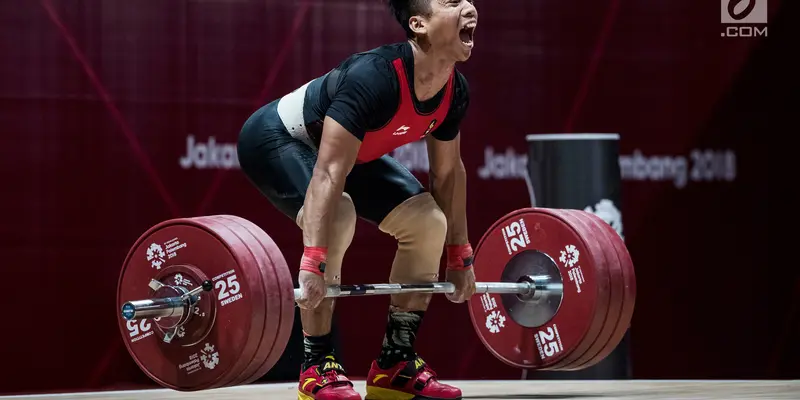 Lifter Deni Berpotensi Sumbangkan Emas untuk Indonesia di Asian Games 2018