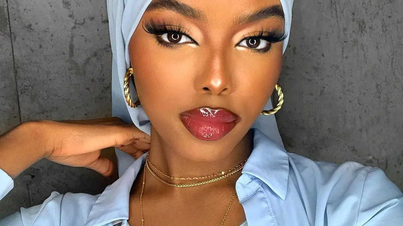 Tutorial hijab buka puasa bersama