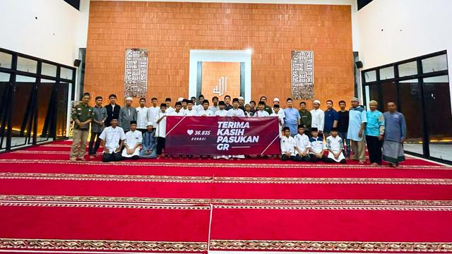 Akun Garuda Revolution Resmikan Masjid