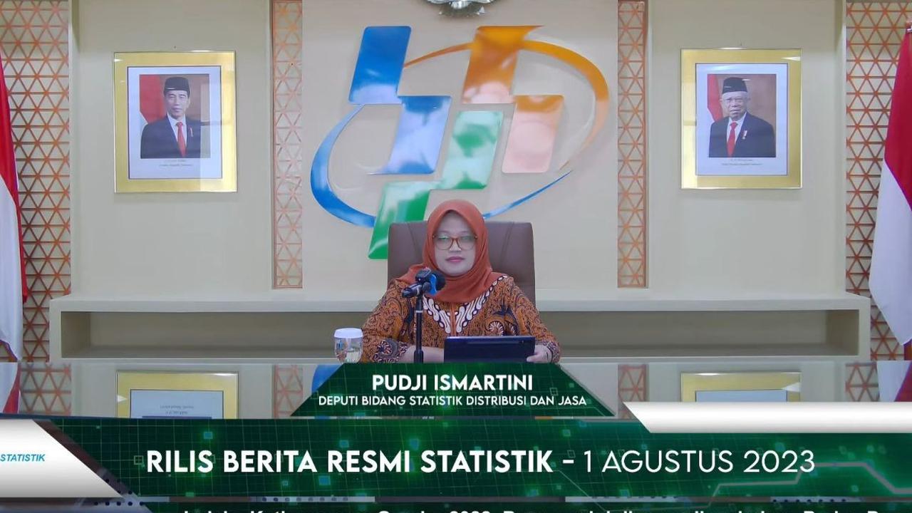 "Inflasi Juli 2023 secara bulan ke bulan lebih tinggi, dibandingkan inflasi bulan sebelumnya yaitu Juni 2023 yang sebesar 0,14 persen,"