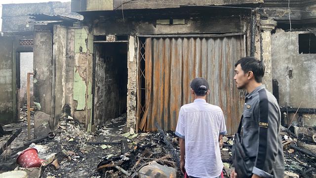 Kondisi Pasca-Kebakaran Depo Pertamina Plumpang Koja Jakarta Utara