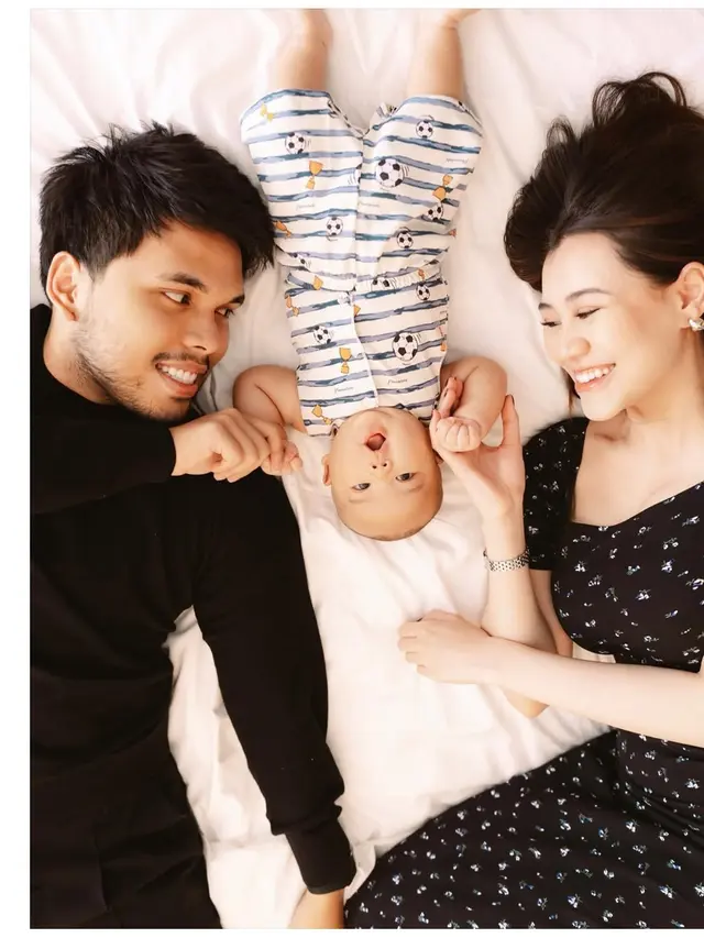 7 Potret Wajah Baby Arash, Diungkap Aaliyah dan Thariq Halilintar di Usia 3 Bulan