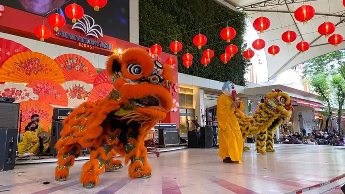 Rayakan Imlek di Summarecon Mall Bekasi dengan Barongsai Show dan bermacam-macam program belanja.