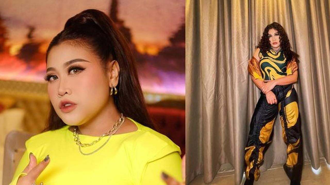 Inspirasi fashion panggung Boiyen yang unik dan cetar. (credit:instagram.com/boiyenpesek)