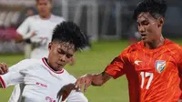 Timnas Indonesia U-17 vs India. (X Timnas Indonesia)