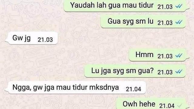 7 Chat Tanda Ditolak Secara Halus Ini Bikin Senyum Getir