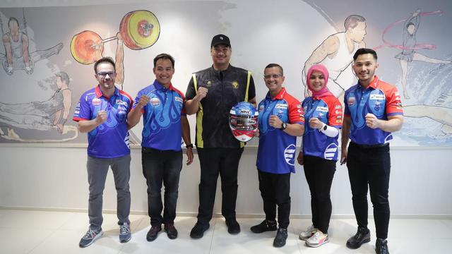 Manajemen Pertamina Mandalika SAG Team Bertemu Menpora