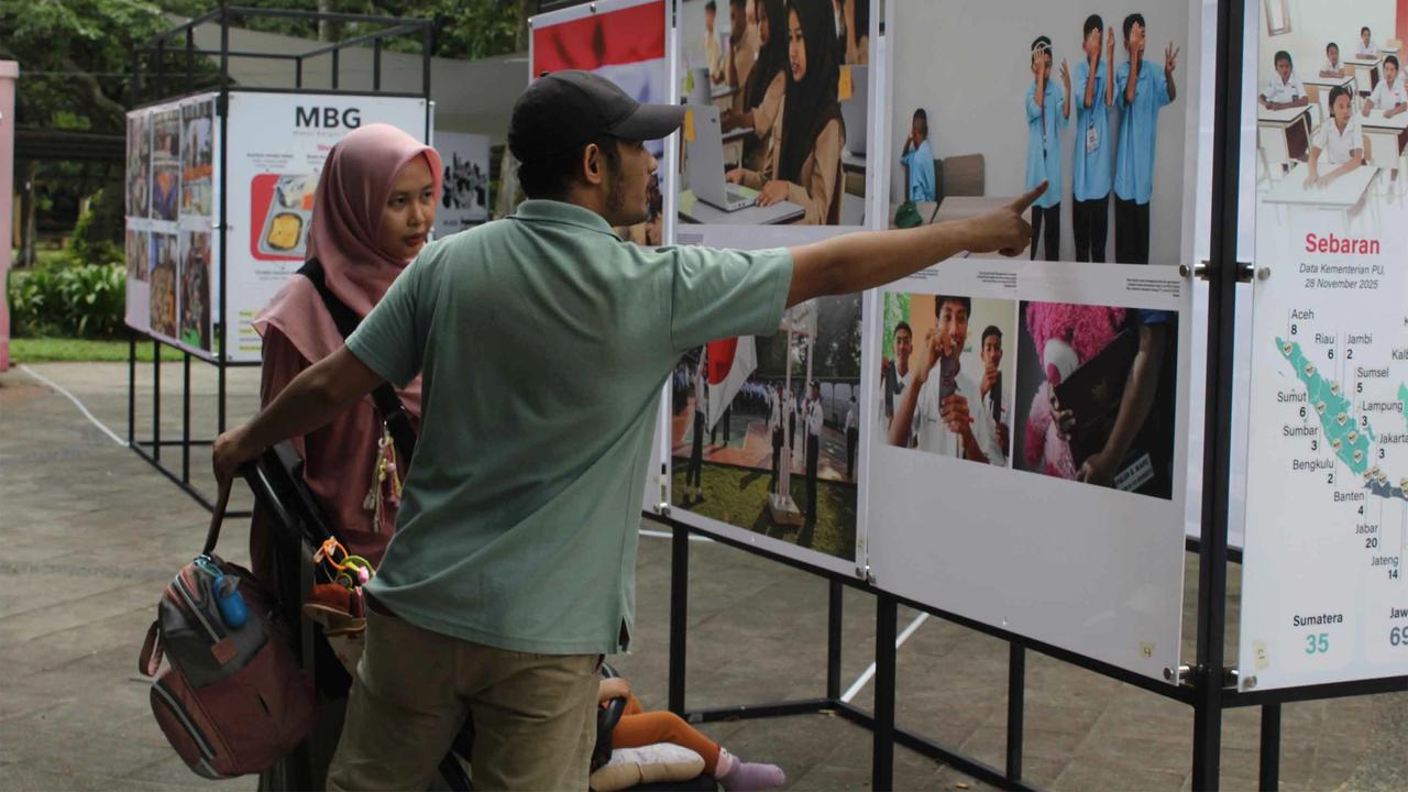 FOTO: Pameran Jurnalistik Haluan Merah di Ruang Publik Ragunan