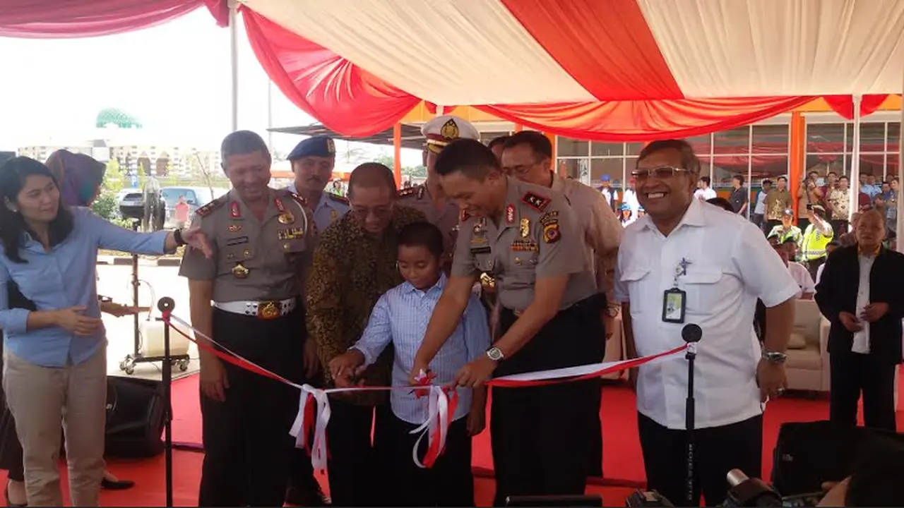 Peresmian SPBU Pertamina di Tol Cipali