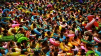Tak Sehat, Air Kencing di Kolam Renang Lebihi Batas