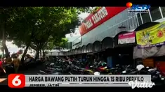 Harga bawah putih di sejumlah pasar tradisional Jawa Timur masih belum stabil, di Tuban harga bawang putih melonjak naik dua kali lipat hingga Rp.50.000 per kg karena minimnya stock bawang putih impor dari China pasca wabah virus corona.