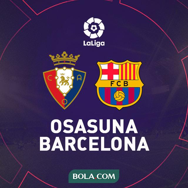 La Liga - Osasuna Vs Barcelona