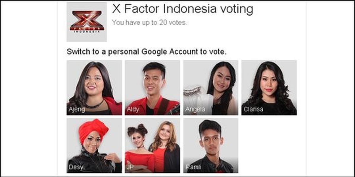 X Factor Indonesia voting