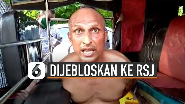 Dokter tersebut dibawa ke rumah sakit jiwa dan menunggu hasil observasi psikologis.