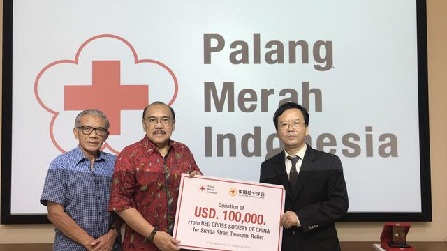 China Beri Bantuan Kemanusiaan Rp 1 45 Miliar Untuk Korban Tsunami Selat Sunda Global Liputan6 Com